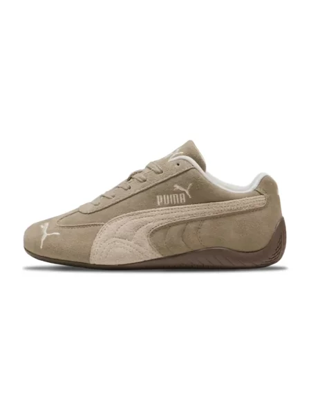 Puma sneakersy zamszowe Speedcat Elevated Wns brązowy beżowe