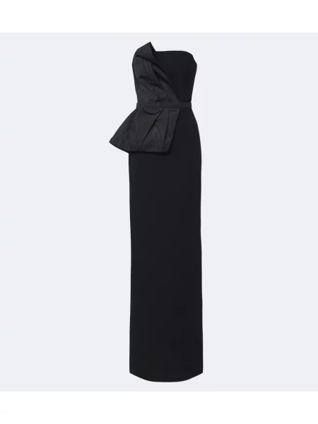 Rochie Safiyaa drapată negru