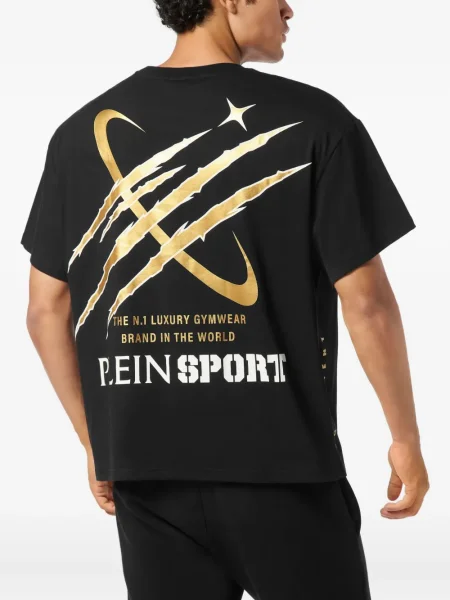 Tricou Plein Sport cu imagine negru