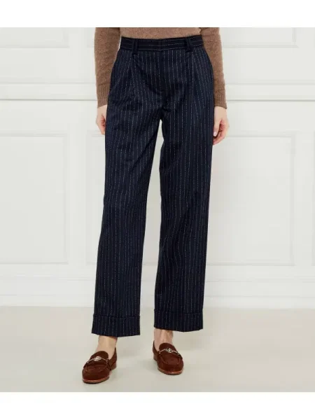 MAX&Co. Nadrág CABLO | flare fit kék