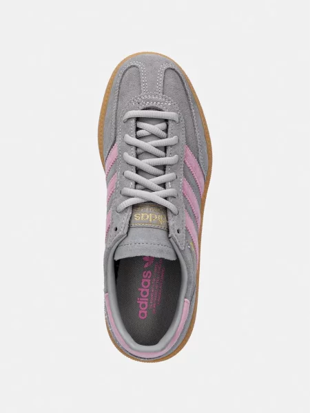 Adidas Originals HANDBALL SPEZIAL маратонки за деца от велур сиво