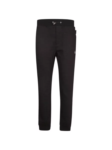 Pantaloni de jogging Philipp Plein din jacard alergare negru