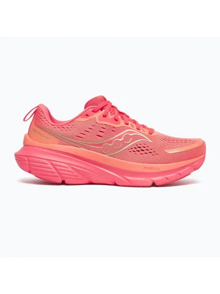 Női futócipő Saucony Guide 18 lazac/korall. Méret: 38 EU rózsaszín