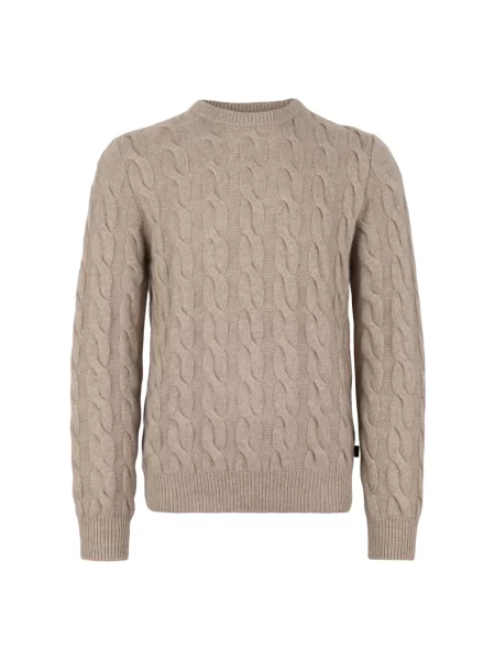 Sweter Jacob Cohen brązowy