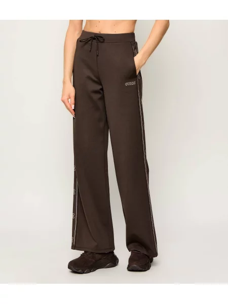GUESS ACTIVE Pantaloni de trening Octavia | Relaxed fit maro
