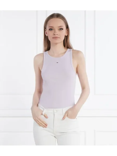 Top din denim Tommy Jeans