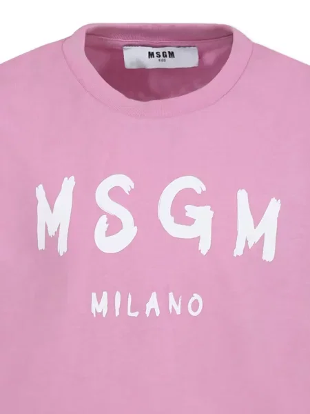 Dětské tričko Msgm růžové