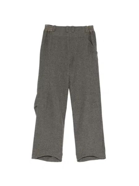 Pantaloni Devoa de lână gri