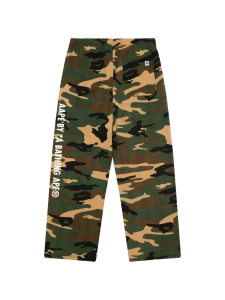 Τρέξιμο παντελόνι Aape By *a Bathing Ape® με σχέδιο παραλλαγής πράσινο