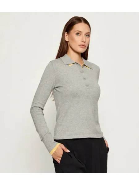 MAX&Co. Polo PESCARA cu adaos de cașmir gri