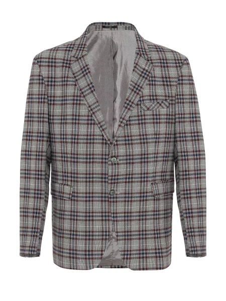 Daniel Hills Suknjič mornarska burgund siva