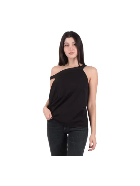 Top Jw Anderson asymetryczny czarny