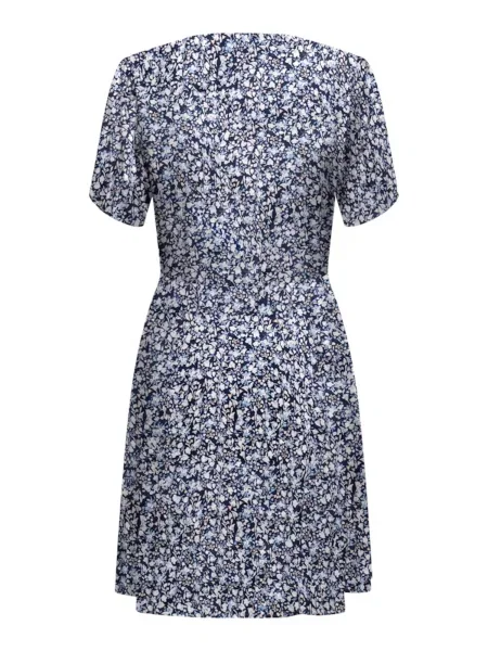 ONLY Rochie tip bluză ONLEVIDA albastru noapte / albastru deschis / mov pastel alb
