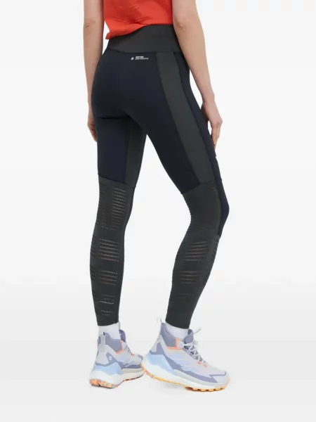 Leggings Salewa cu imagine negru