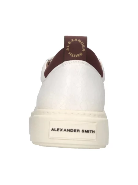 Sneakersy Alexander Smith skórzane białe