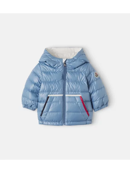 Gyerek pehelydzseki Moncler Enfant kék