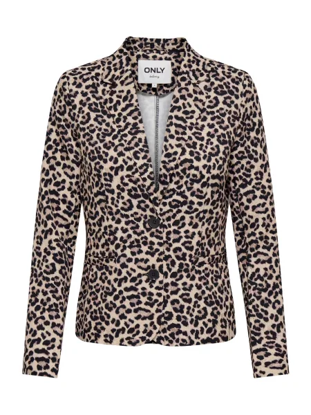 ONLY Sacou ONLELISIA crem / pielii negru