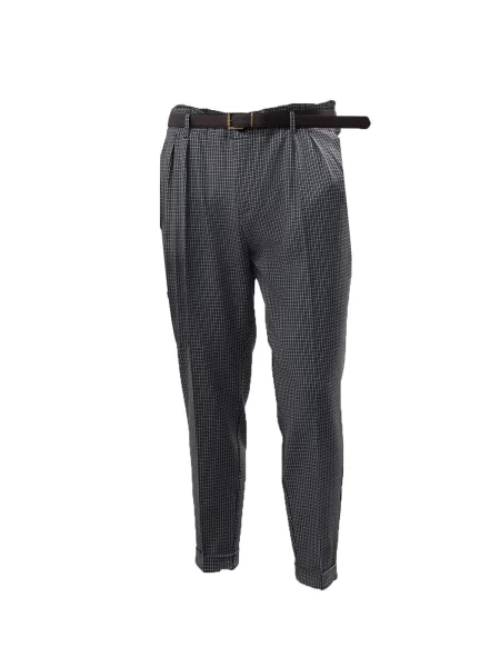 Antioch Pantaloni negru alb