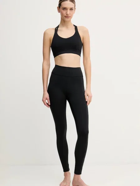 Adidas Performance legginsy do jogi All Me gładkie czarny