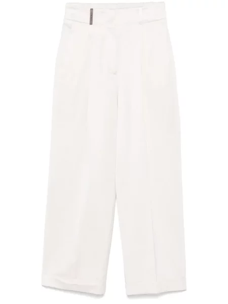 Pantaloni Peserico roz