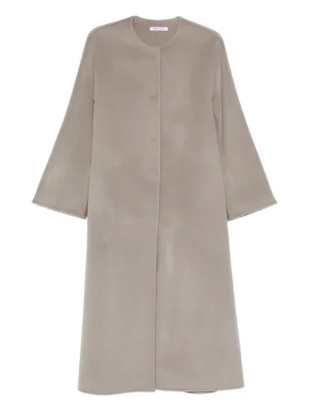 Jednořadý kabát Liska šedý