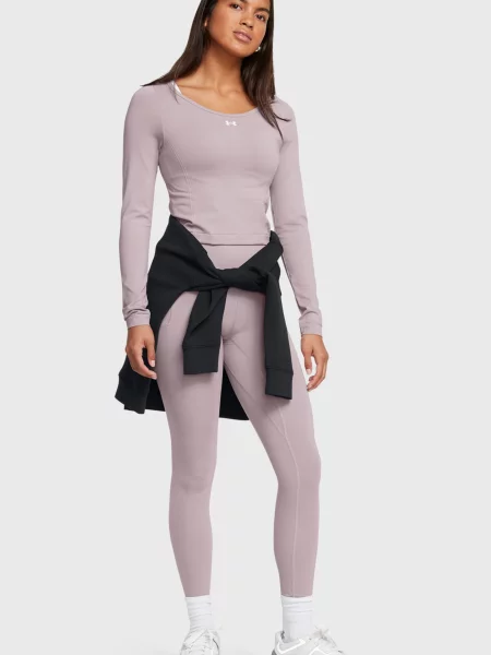 Бесшовный лонгслив Under Armour розовый