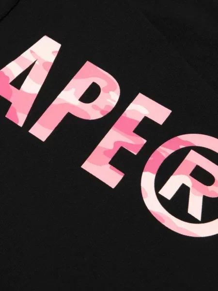 Tricou Aape By A Bathing Ape cu imagine negru