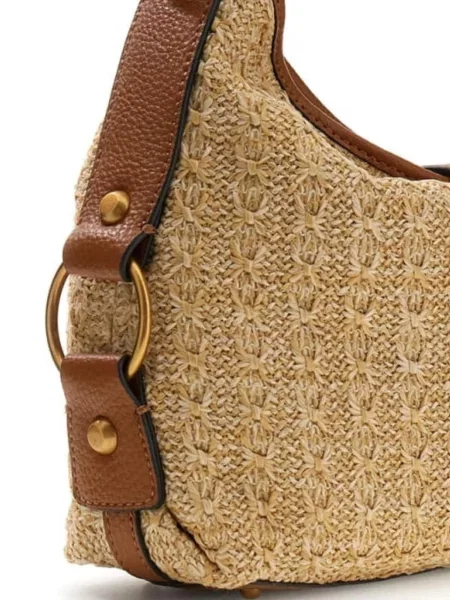 GUESS Kabelka Guess Pochettes Zalina Flap Clutch Natural/Cognac' hnědá