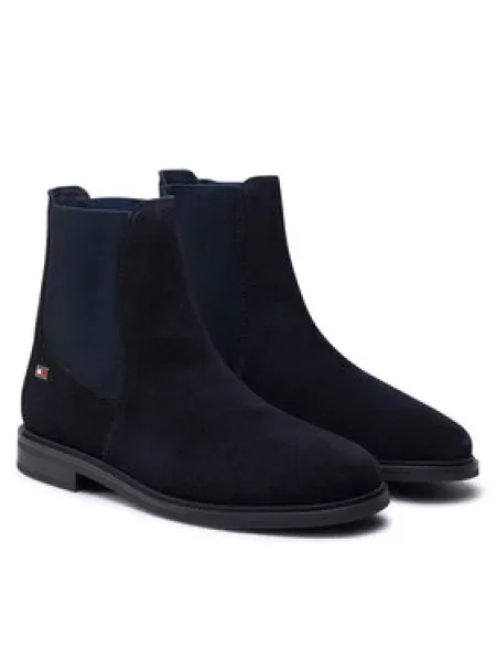 Chelsea boots Tommy Hilfiger modré