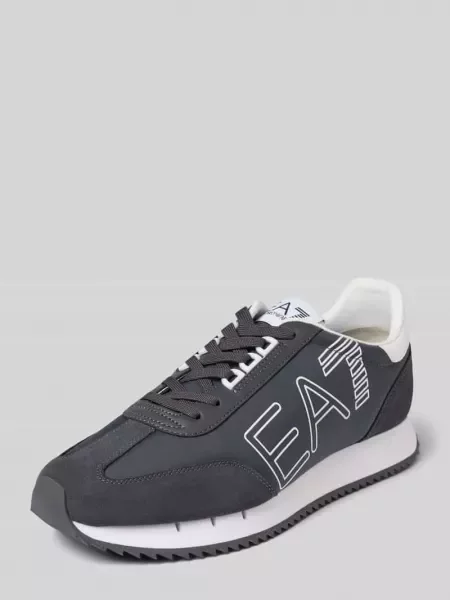 Buty Emporio Armani Black & White Vintage periscope/white białe