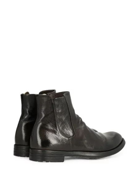 Botine chelsea Officine Creative din piele maro