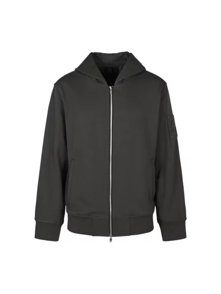 Bluza z kapturem Moose Knuckles czarna