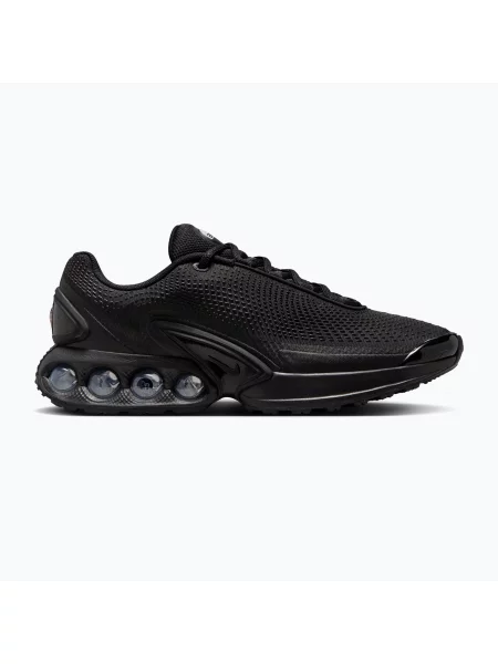 Férfi cipők Nike Air Max Dn black/black/metallic dark grey/black. Méret: 44 EU fekete