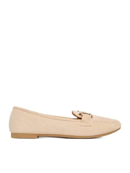 Pantofi loafer Deezee bej