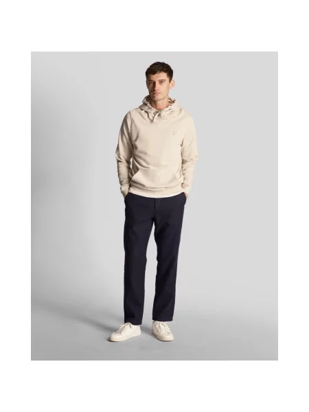 Bluza z kapturem Lyle & Scott z kapturem beżowa