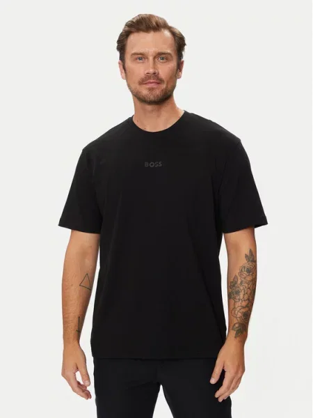 Boss T-shirt Oversize crna