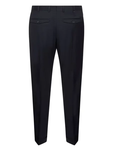 Pantaloni Pt Torino de lână albastru