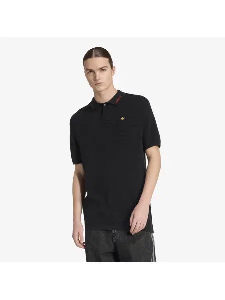 Tricou adidas Polo Shirt Black S negru
