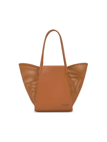 Tous torebka shopper brązowa