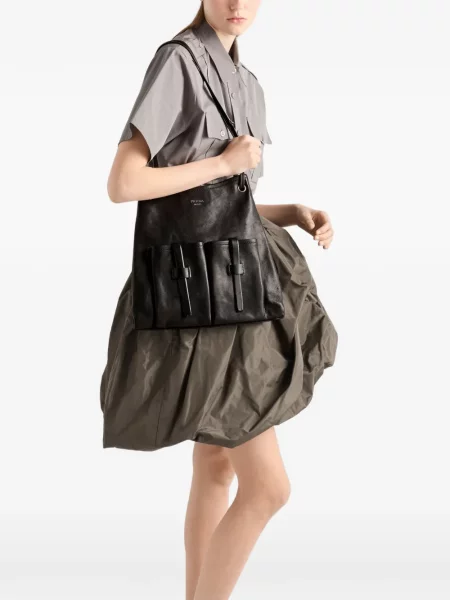 Geantă Prada din piele negru
