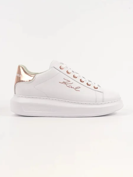 Karl Lagerfeld sneakers din piele KAPRI alb