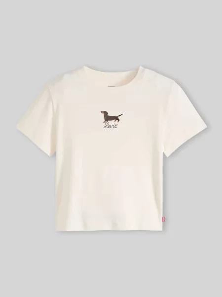 Męski t-shirt o kroju regular fit z wyhaftowanym motywem model ESSENTIAL' Levi's
