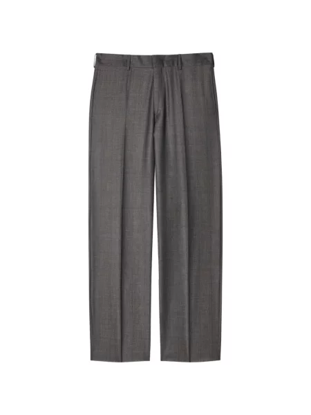 Pantaloni Paul Smith în carouri gri