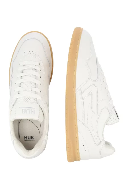Sneakerși Hub alb