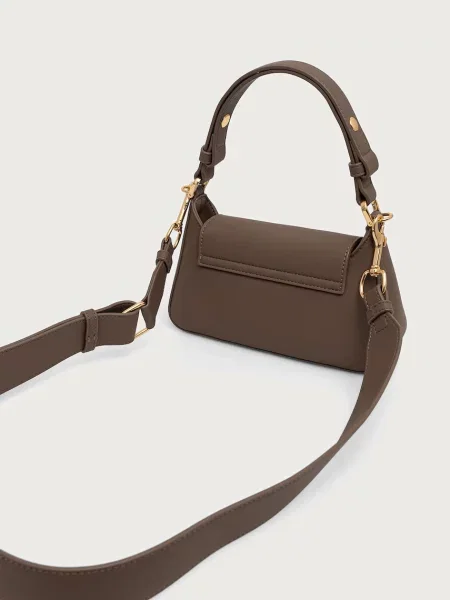 LOVE MOSCHINO Táska Sötét bézs barna