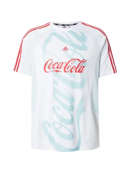 ADIDAS ORIGINALS Tricou CCTG verde deschis / roșu intens alb