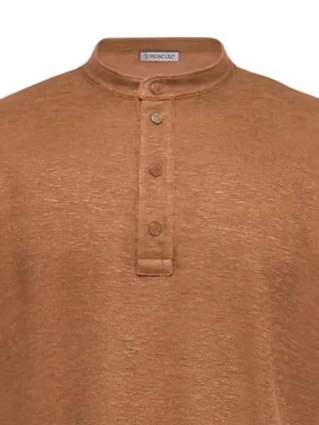 Tricou Moncler cu autograf maro