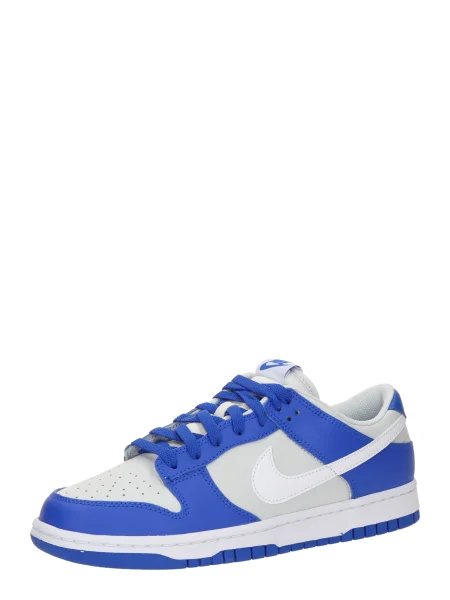 Nike Sportswear Nízke tenisky DUNK / biela / biela ako vlna modrá