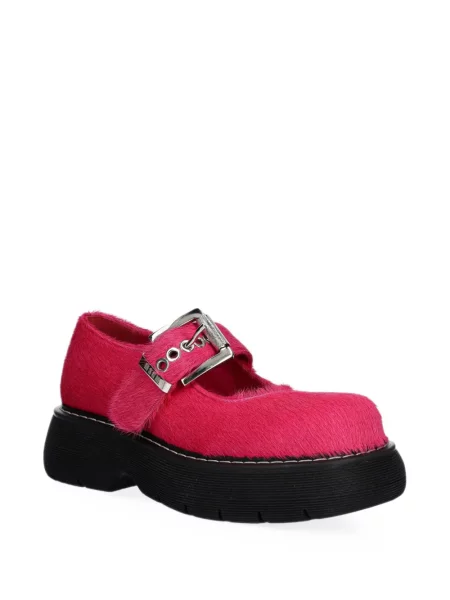 Pantofi cu toc Msgm cu platformă cu cataramă roz