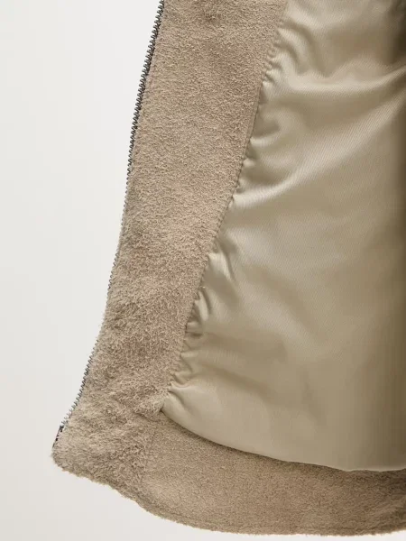 Замшевая короткая куртка Allsaints